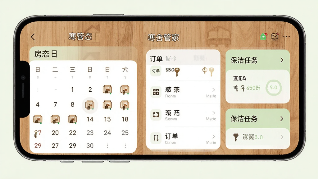 手机屏幕中央展示一款名为