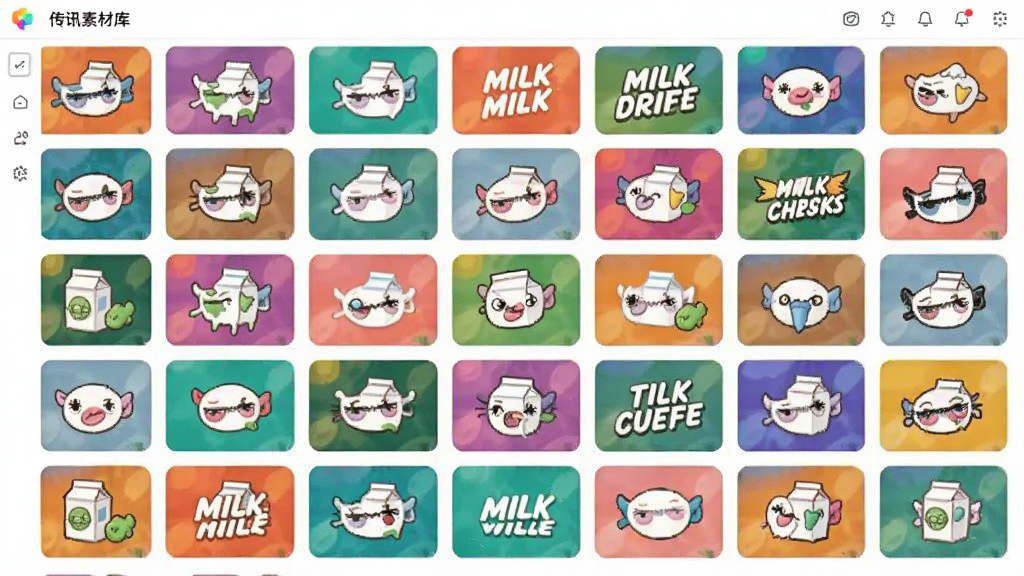 Milk��Ѷ�زĿ���棬������������ʽ���д����ֿ��ز�����ͼ���������룬������»��ã�ϸ����ÿ���ز�ɫ�ʷḻ�����ֿɱ棬���ʸ���ɾ����޶���Ԫ��