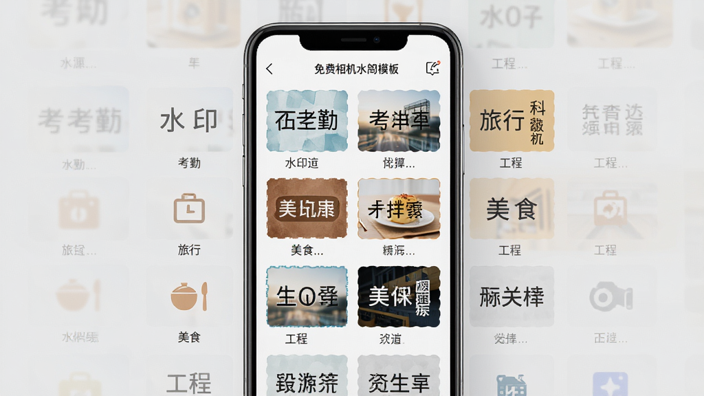 ˮӡ��������ˮӡģ��ѡ����棬�ֻ���Ļչʾ�������еĶ���ˮӡ��ʽ����ͼ���������ڡ����С���ʳ�����̵ȷ����ǩ������Ϊǳ��ɫ������Ϊ�ֻ����棬�����������򣬷����ʵ�ã�ϸ��չʾģ�����ƺ�Ԥ��Ч�������ʸ��壬�ɾ����޶���Ԫ��
