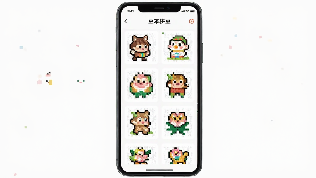 手机屏幕上展示