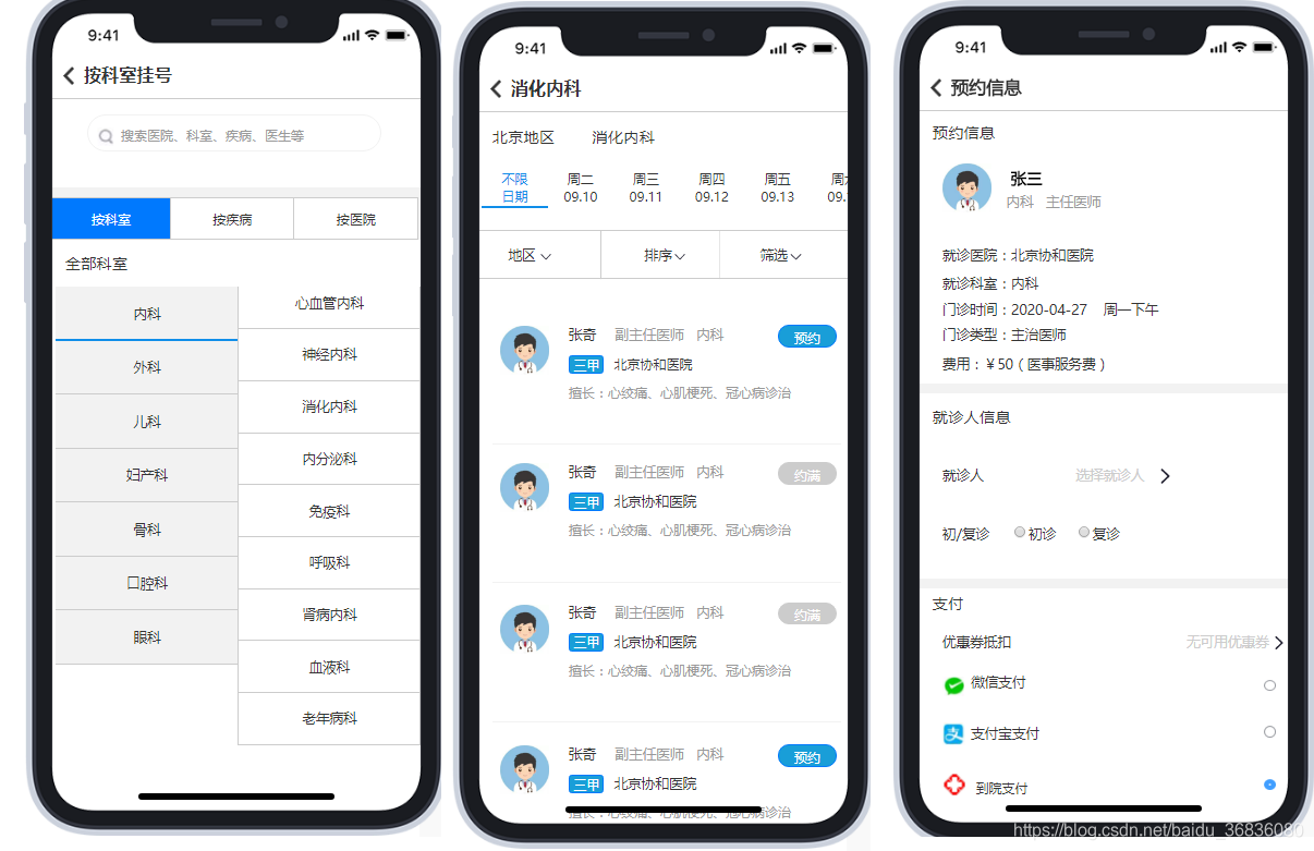 万行医疗app快速问诊开药操作界面截图