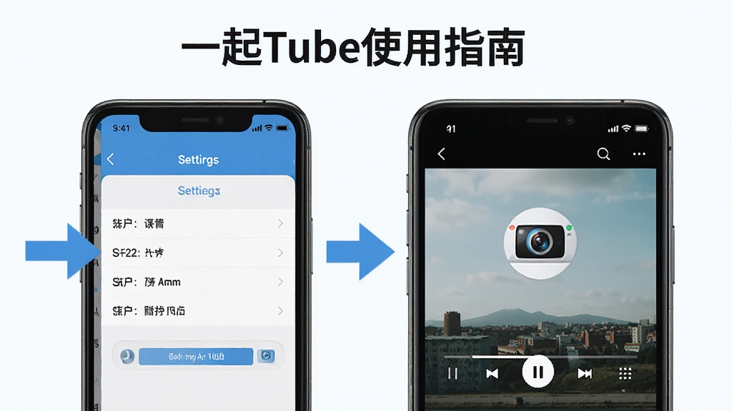 һ��Tubeʹ��ָ��ʾ��ͼ���ֻ���Ļ��ʾ���ý���Ͳ��Ž��沢�ţ��������������Ĳ����ͷ�����ֱ�ע����������£�������ɫ�����廭�ʣ��ɾ��޶���Ԫ��