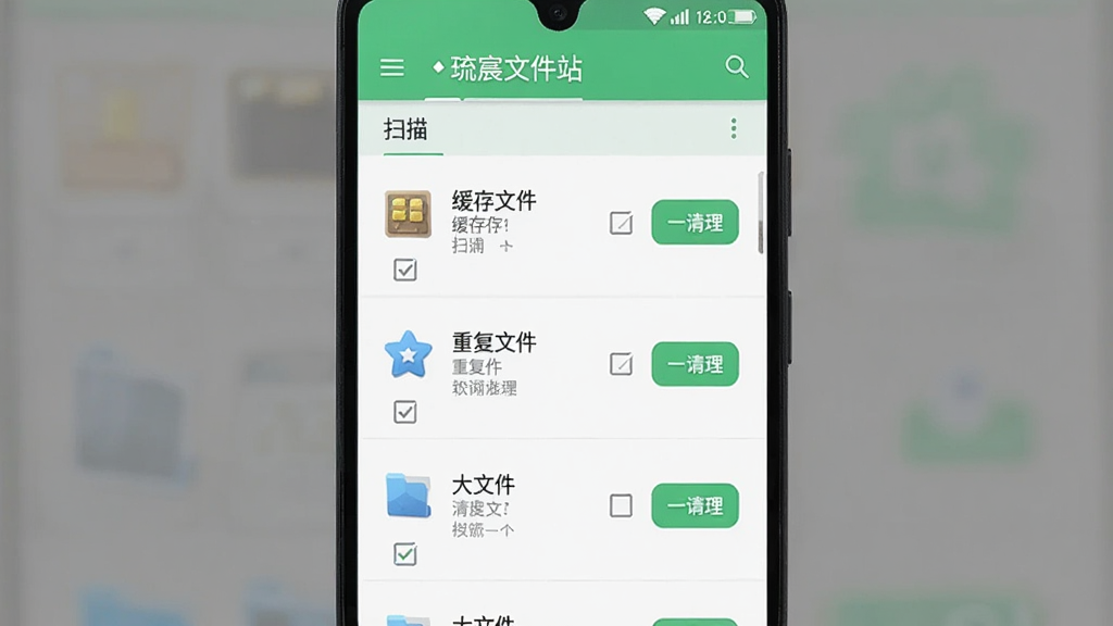 一部安卓手机展示