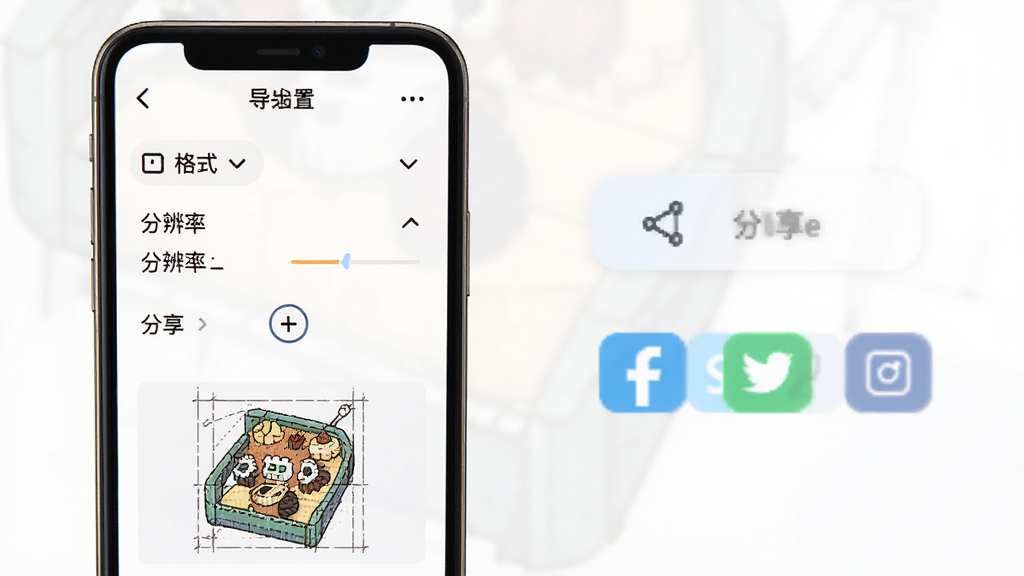 ƴ��ͼֽ��������ͼֽ�����������棬����Ϊ�ֻ���Ļ��ʾ��������ѡ��ͷ�����ť������Ϊ�Ϸ���������ѡ���·�Ԥ������ͼ���Ű������ˣ����Ϊ�ִ��ƶ�Ӧ�ý�����ϸ�ڰ�����ʽѡ�񡢷ֱ���ѡ��罻����ͼ�꣬���ʸ��壬�ɾ����޶���Ԫ��