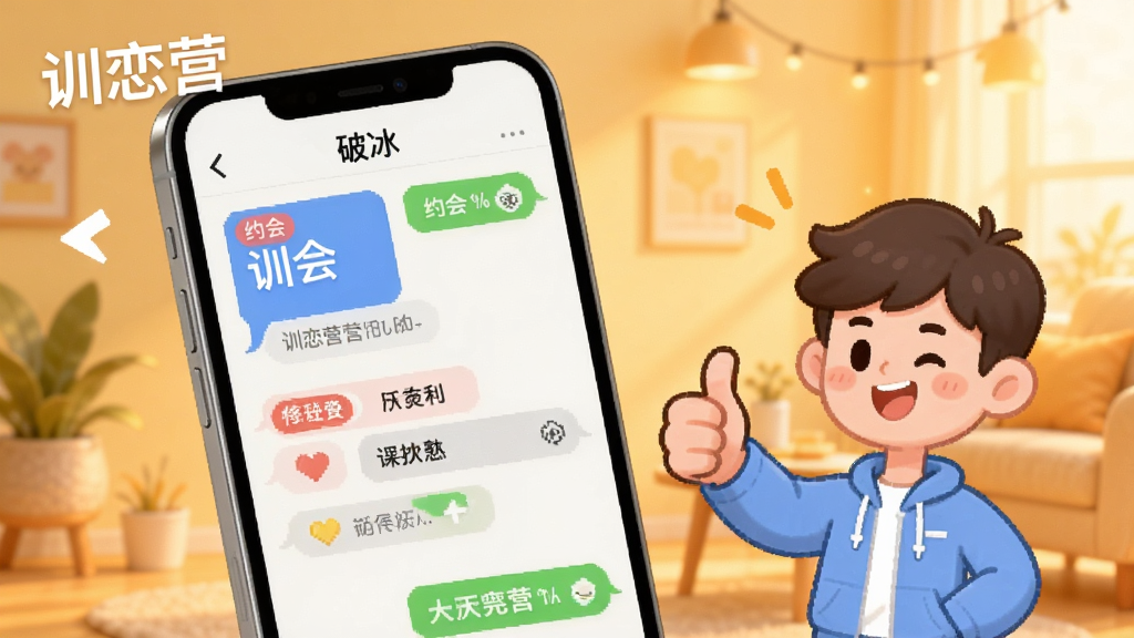 һ��չʾѵ��Ӫ����������ѵ�����ܵ�ͼƬ��������һ���ֻ���Ļ��ʾ����Ի�������Ƭ����Ƭ�����Ʊ���Լ��ȱ�ǩ���ֻ��Ա���һ����ͨ���������Ĵָ������Ϊůɫ���������ã����ʸɾ���ͻ���������ơ�ѵ��Ӫ��