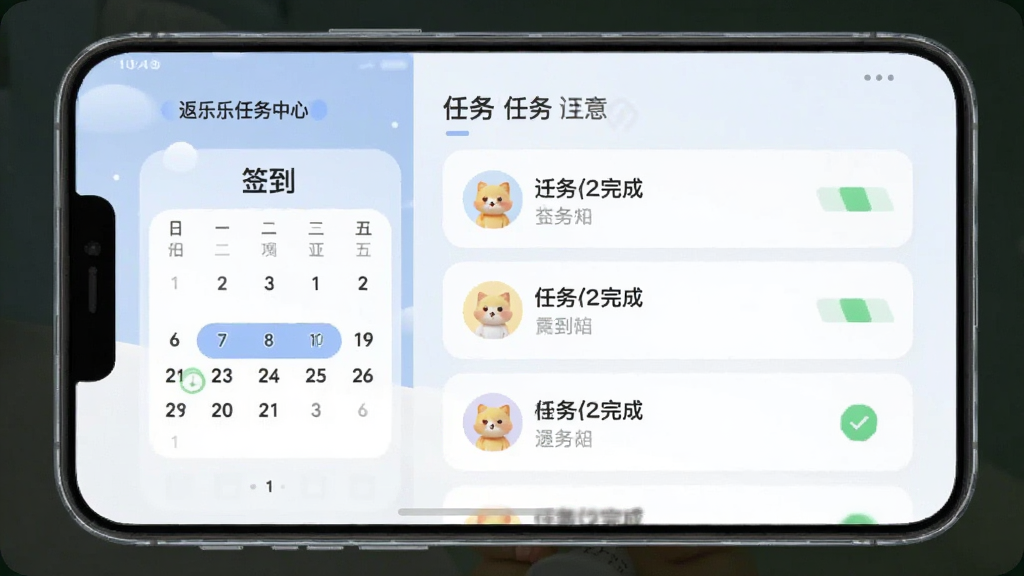 �������������Ľ���ͼ���ֻ���Ļչʾǩ�������������б���������������״̬��ǣ�������ɫ��ͣ����ֹ���������������������Ԫ��