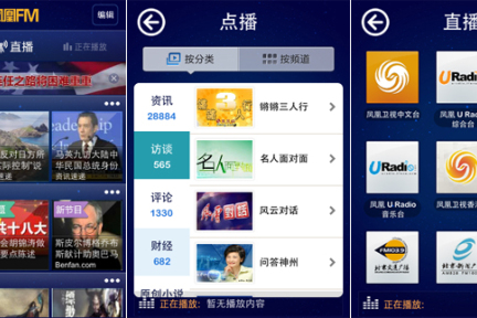 凤凰fm免费版手机端下载安装界面截图
