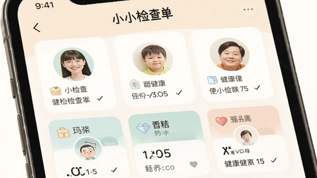 一部手机屏幕中展示