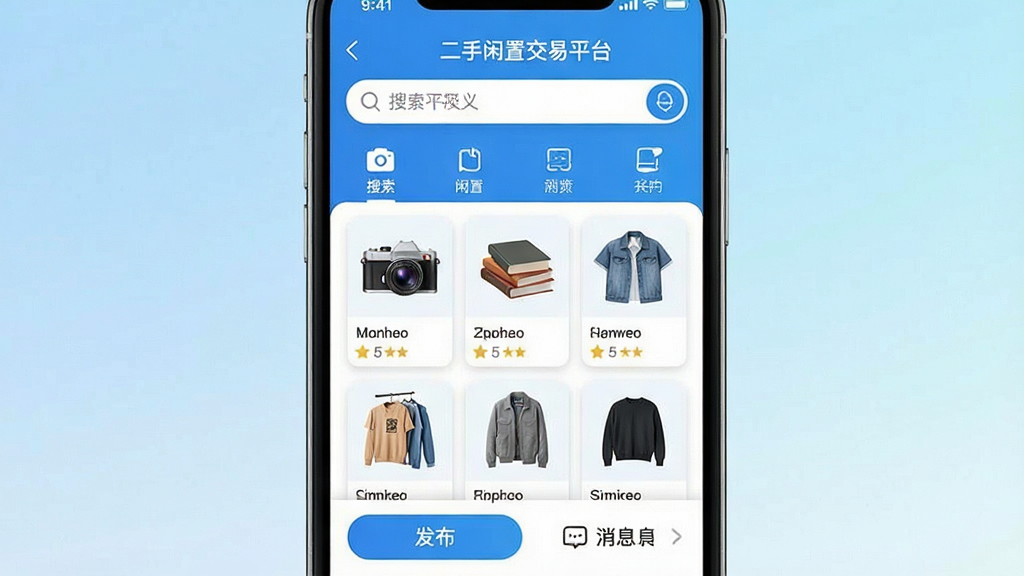 一部智能手机屏幕中央展示着