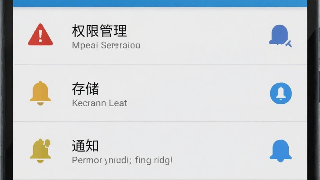 一部安卓手机屏幕显示应用设置页面,页面上有