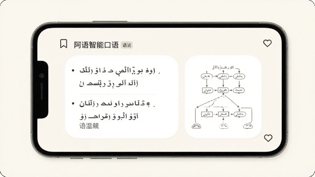 ����Ϊ�ֻ���Ļչʾ�﷨��Ƭ���棬��Ƭ��д�а�����������������ע�ͣ��Ա������﷨�ṹͼ�⣻����Ϊ��Ƭ���У�����Ϊ�װ�ɫ���Ű����ʣ����Ϊ����ѧϰ���߷磻ϸ�ڰ�����ǩͼ�ꡢ�ղذ�ť���﷨��ǩ�����ʸ���ɾ�������������Ϊ