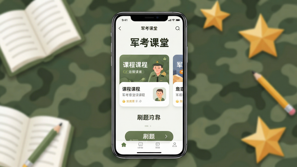 主体为一部竖屏智能手机,屏幕中央显示