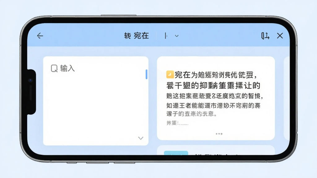 һ���ֻ���Ļ����ʾ