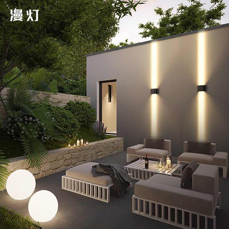 智光照明户外洗墙灯庭院灯 小区亮化防水实拍