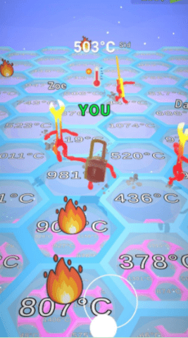熔化竞赛(Melt Race) 极限对决 玩法界面与赛道全景