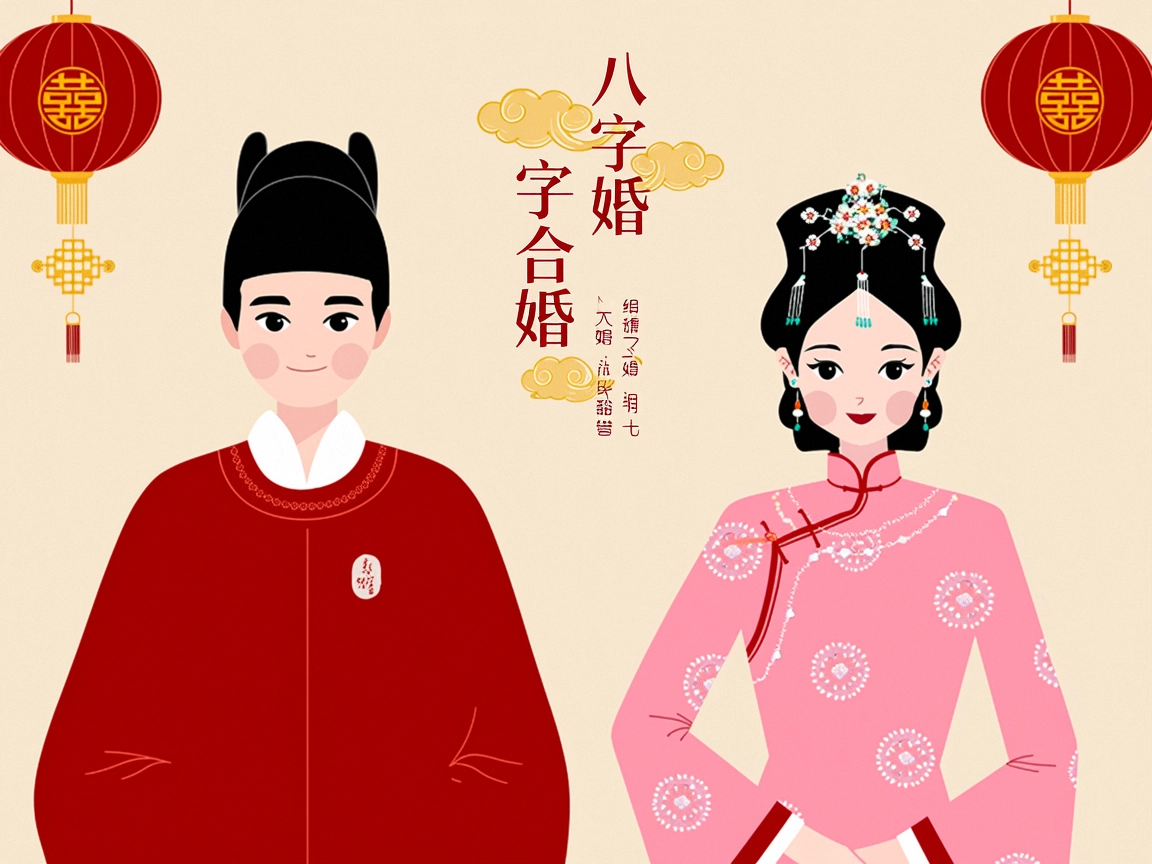 良配 八字合婚判断标准 两人八字组合搭配图