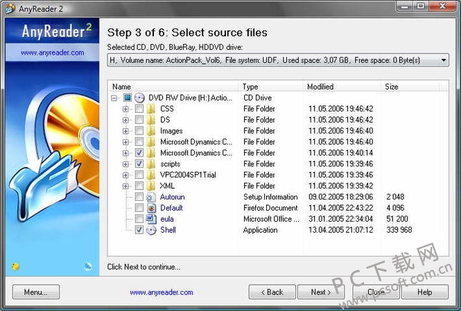 AnyReader(破损文件修复工具) 修复破损文件操作界面全流程展示