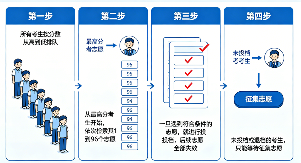 第九道志愿填报技巧与录取机会解析 平行志愿保底策略配图