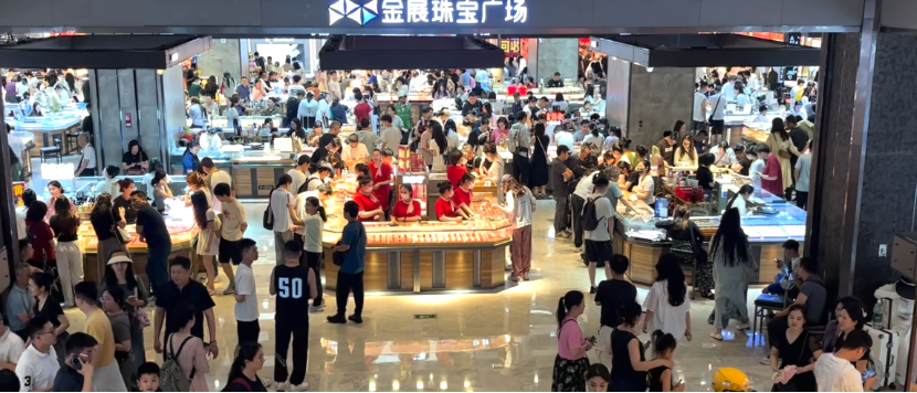 水贝搬运工 珠宝搬运日常 水贝市场干活场景