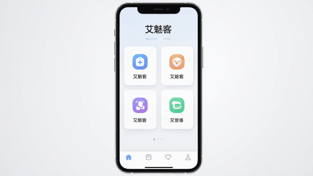 手机屏幕居中展示一款名为