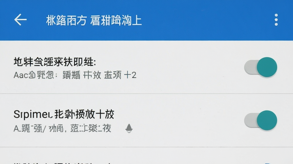 一张展示手机设置界面中应用权限管理页面的图片,画面重点突出后台运行与音频播放权限开关,界面风格为安卓原生设置样式,配色简洁,画质清晰,无多余元素
