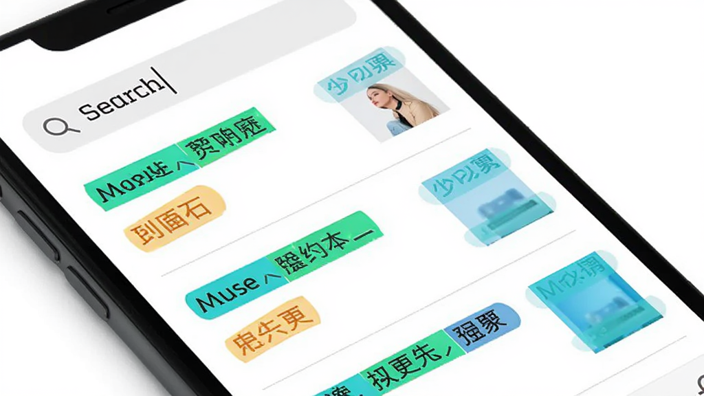 手机界面展示
