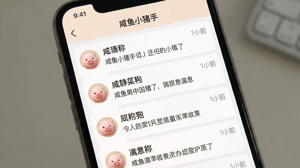 一张手机应用消息界面展示图,画面为手机屏幕上的消息中心页面,顶部显示