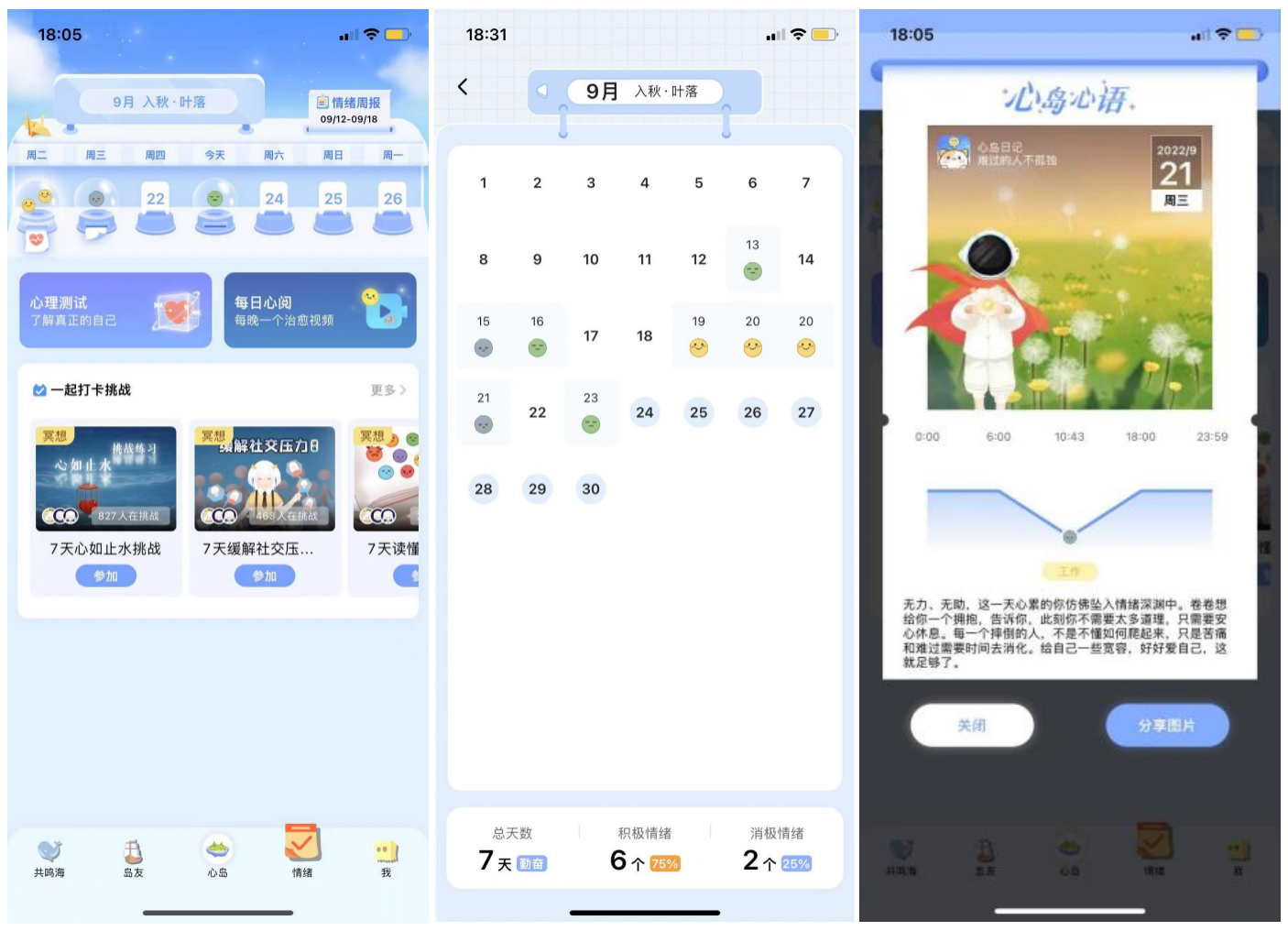 心链 日常记录 情感互动 维护界面