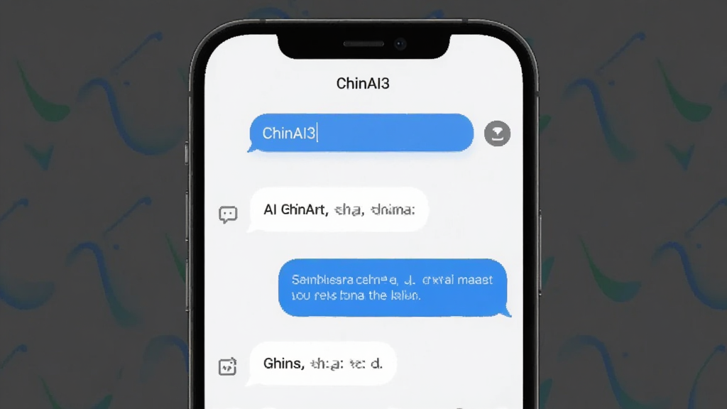 手机界面中“ChinAI3”对话窗口,用户输入框与AI回答气泡交替排列,屏幕上方显示软件名称“ChinAI3”,布局为上下结构,排版整齐,风格清新简约,细节有圆角气泡、浅色背景、细小图标,画质清晰,干净,无多余元素