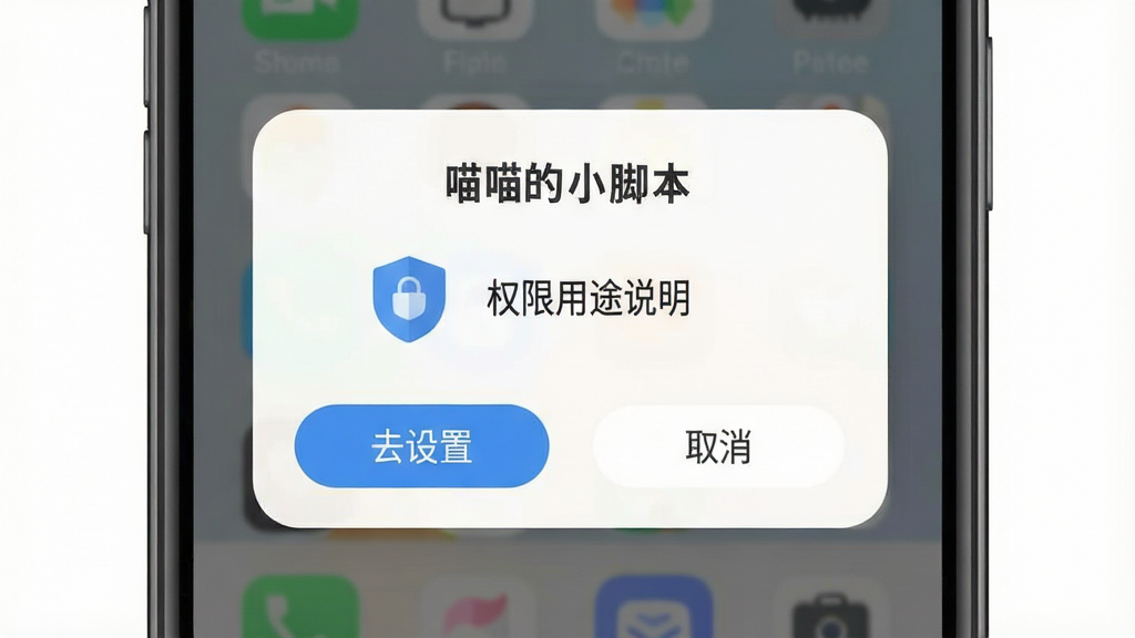 手机屏幕弹窗示意图,画面为