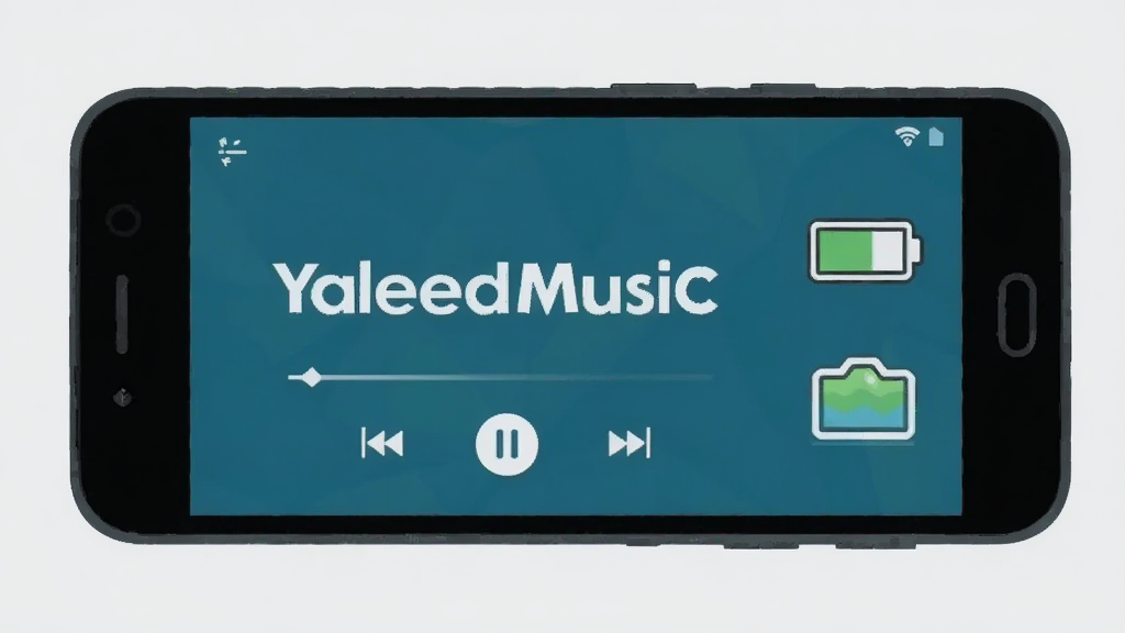 һ���еͶ˰�׿�ֻ���Ļ����ʾYaleedMusic���Ž��棬�ֻ��Ա���һ����ʾ����Դռ�õĵ�غ��ڴ�ͼ�꣬����������ˬ����ƽ�廭��ǳ�ұ���������ɾ��������������޶���Ԫ��