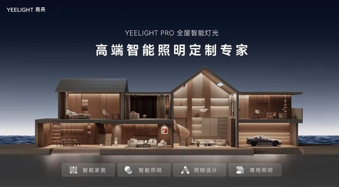 Yeelight Pro app(易来) 场景联动 观影模式 回家模式 智能灯光配图