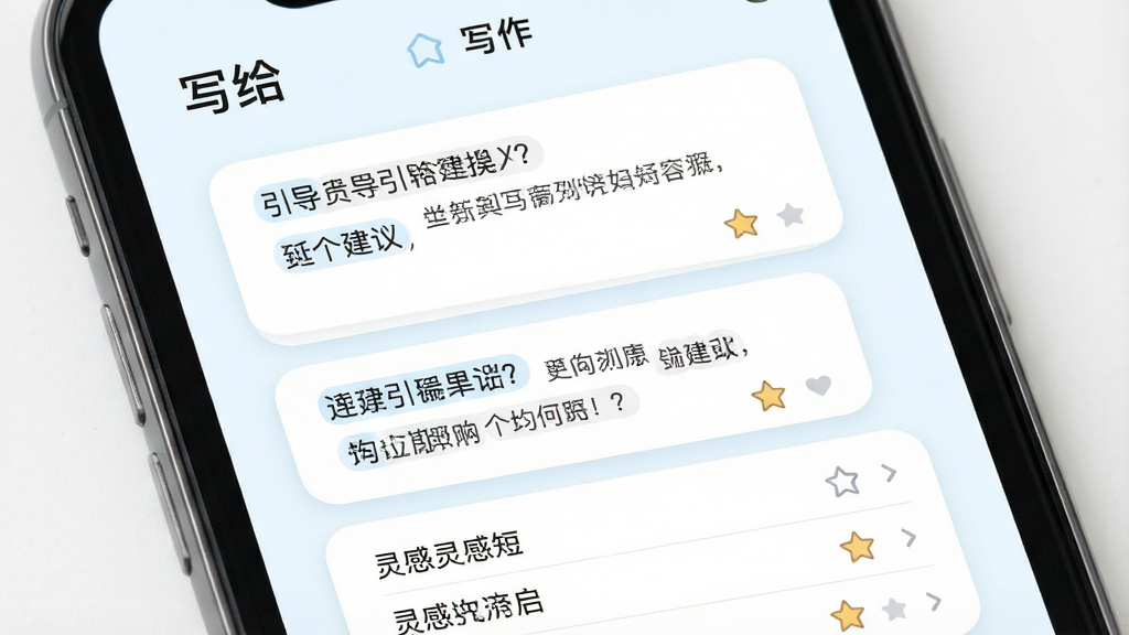 一张手机应用界面展示图,画面为