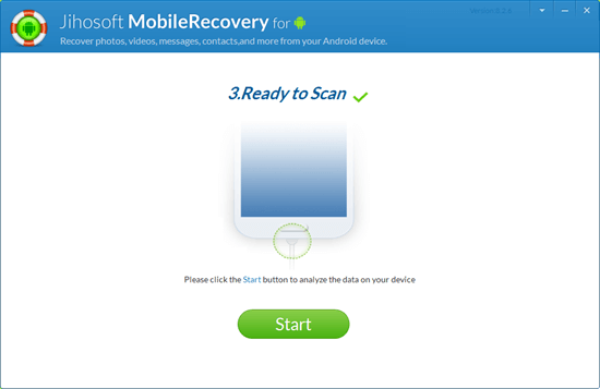 Gihosoft Android Data Recovery 扫描结果分类预览与选择性恢复功能展示
