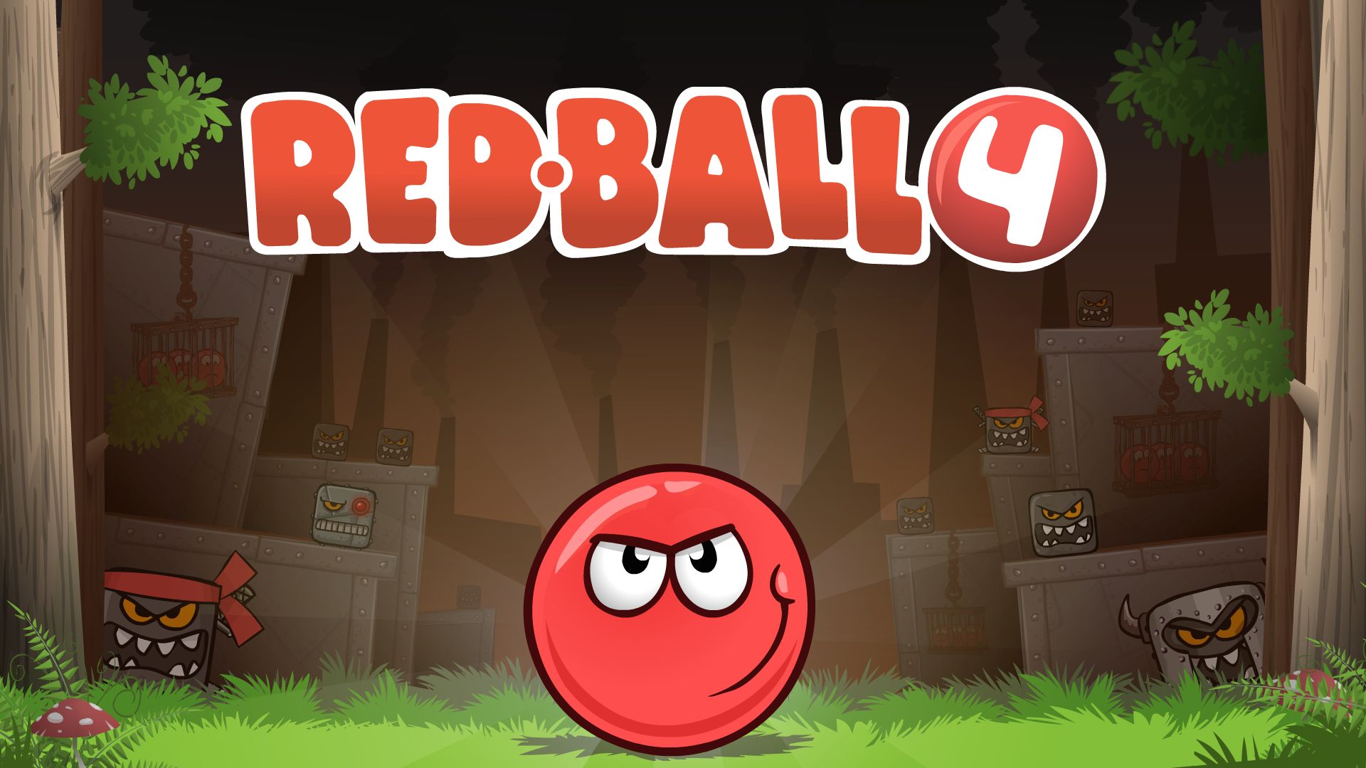 Dinger Red Ball Game(红球大闯关手游) 红球滚动闯关游戏界面 新手操作玩法攻略配图