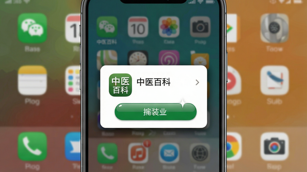 一张手机安装APK文件的界面示意图,画面主体为手机屏幕显示安装确认弹窗,弹窗中包含