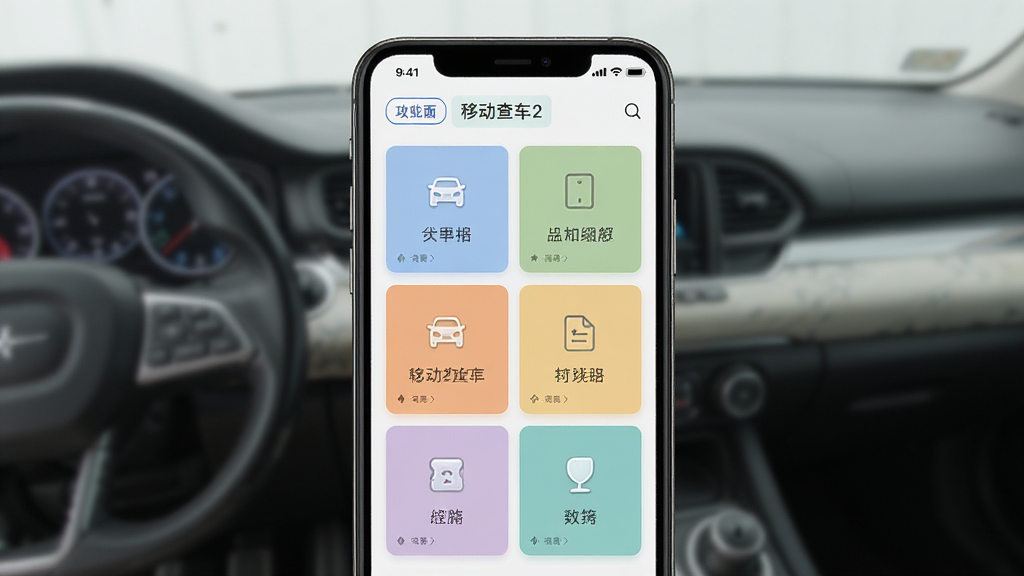 �ƶ��鳵2���������չʾͼ������Ϊ�ֻ���Ļ�й��ܷ�����ȷ��Ӧ�ý��棬����Ϊ���񻯹���ģ�����У��Ű�������򣬷��Ϊ����ǳɫ��Լ�磬ϸ�ڰ���������ͼ�ꡢ���ֱ�ǩ������ɫ���Ԫ�أ����ʸ��壬����ɾ�����