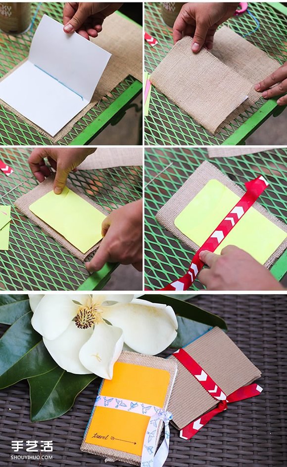 DIY迷你日记本(DIY Mini Journals) 装订完成成品 书签装饰细节