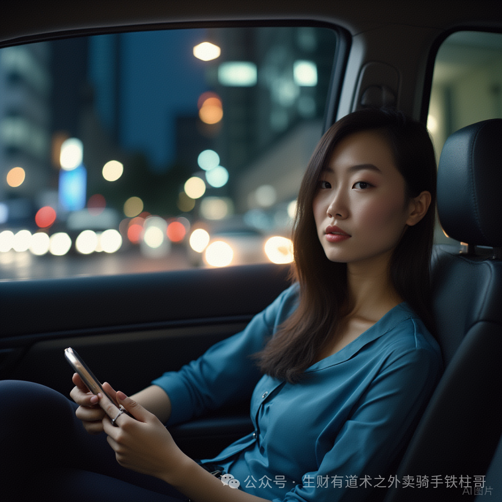小猪代驾司机夜间接单服务乘客场景配图