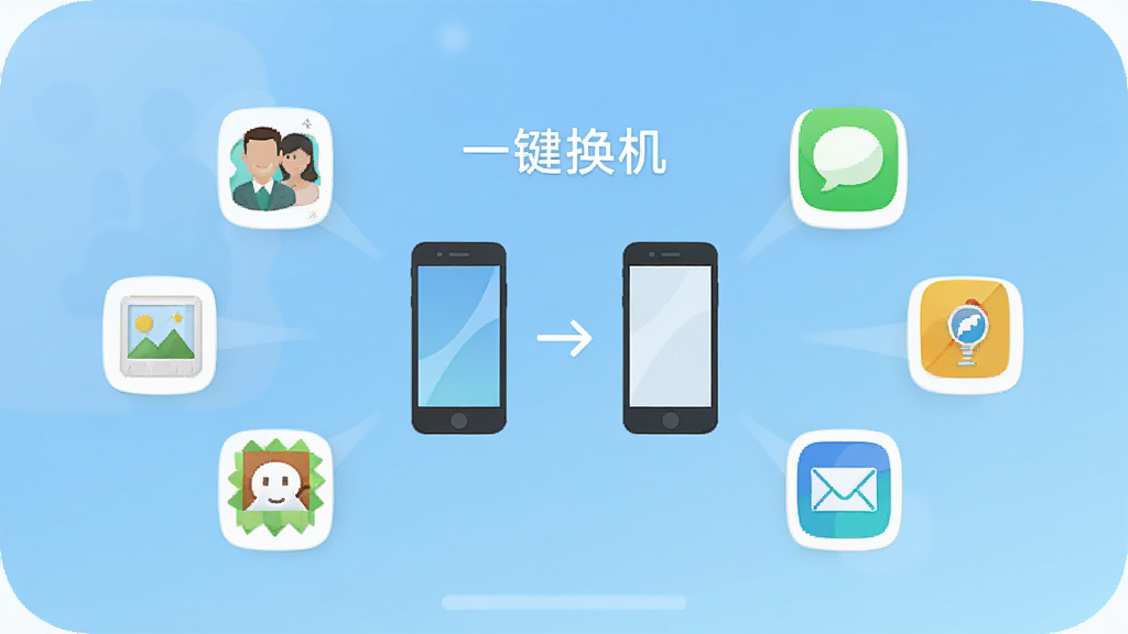一部智能手机屏幕中央显示