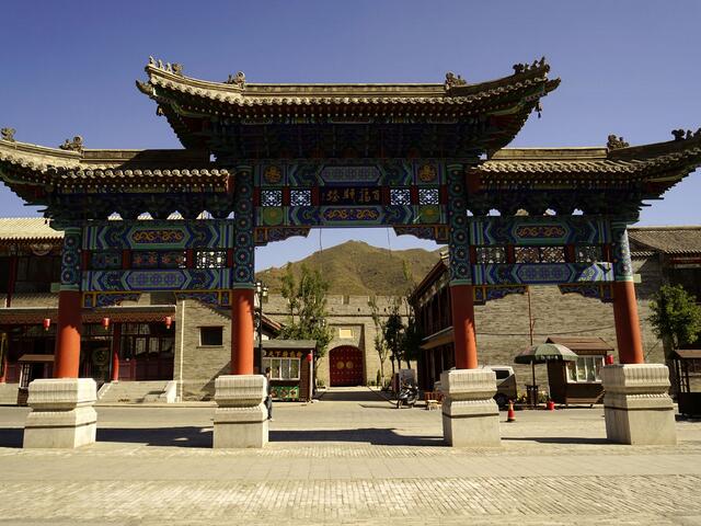 境门景区全景 游玩攻略 必打卡景点 入口牌坊