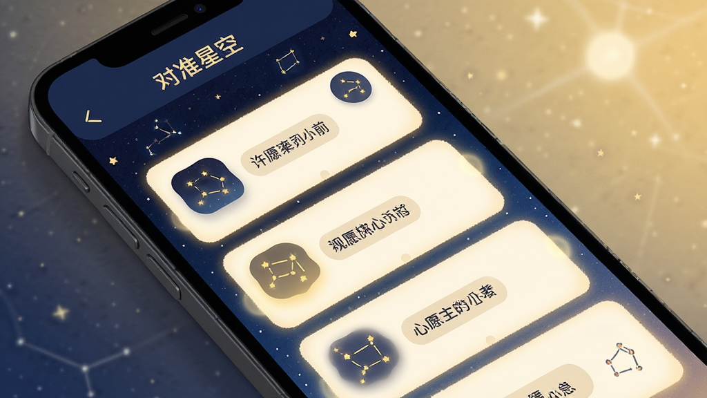 手机界面展示