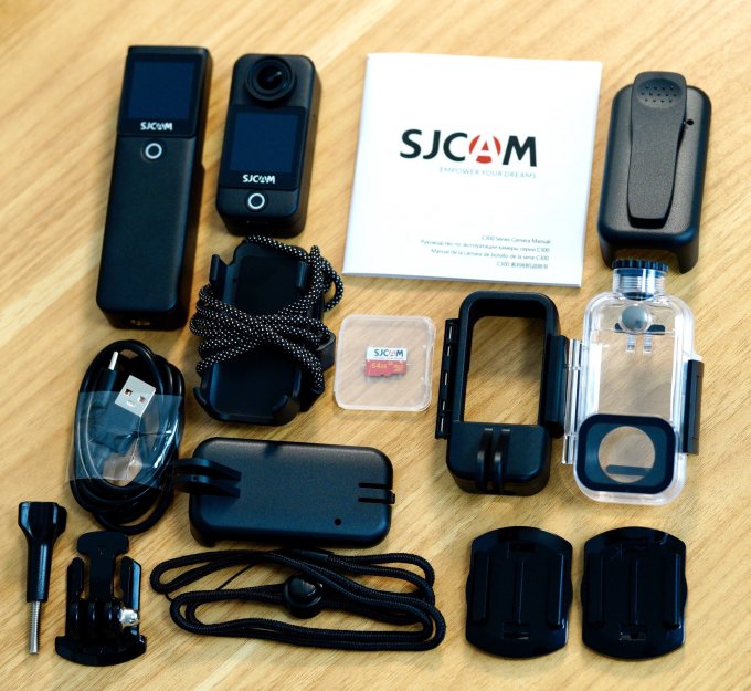 SJCAM X(SJCAM相机) 运动相机实测体验与配件开箱实拍图