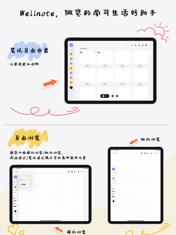 Wellnote安卓版笔记界面