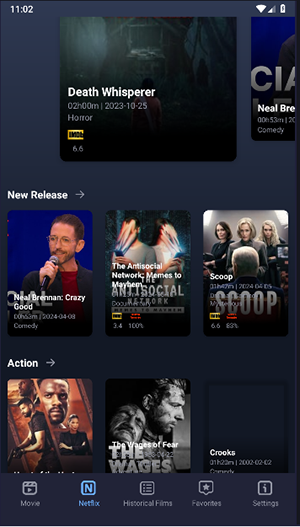 Cinema Hub 安卓版 播放器界面 截图