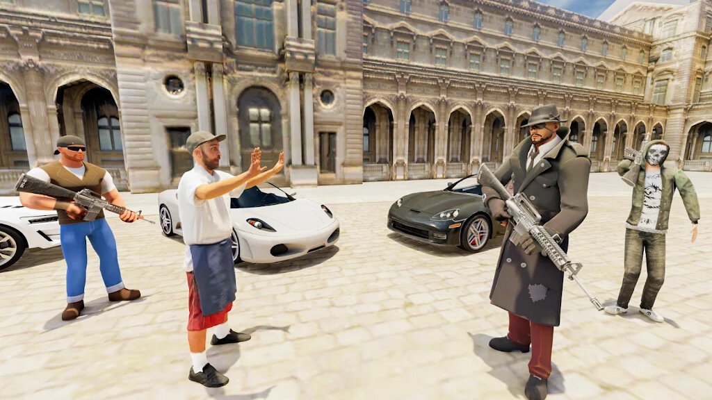 超级英雄小偷城市对决(GangsterGrandMafia)手游下载安装教程截图