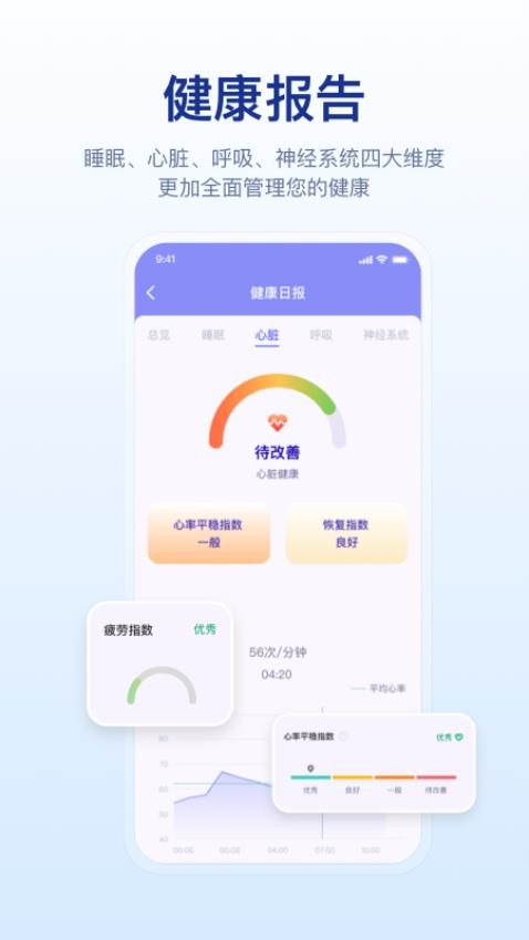 麒健 安卓版 健康数据界面