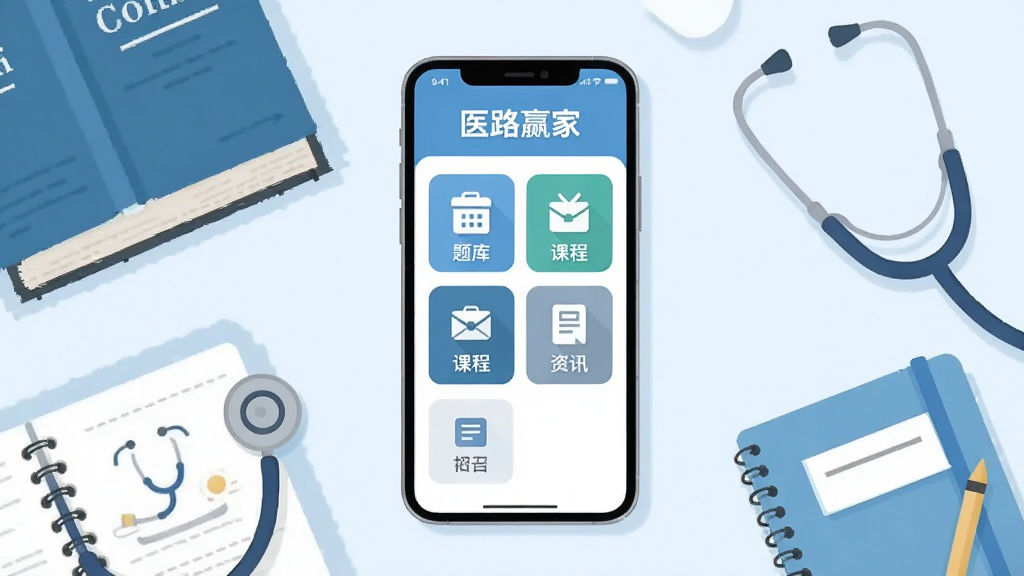 画面中央放置一部智能手机,屏幕显示