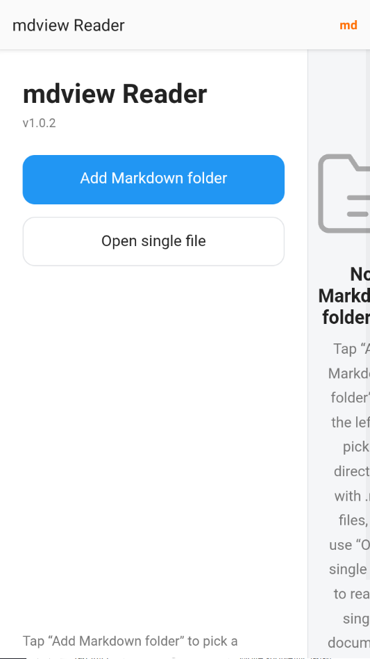 mdview Reader1.0.2 Markdown�Ķ���