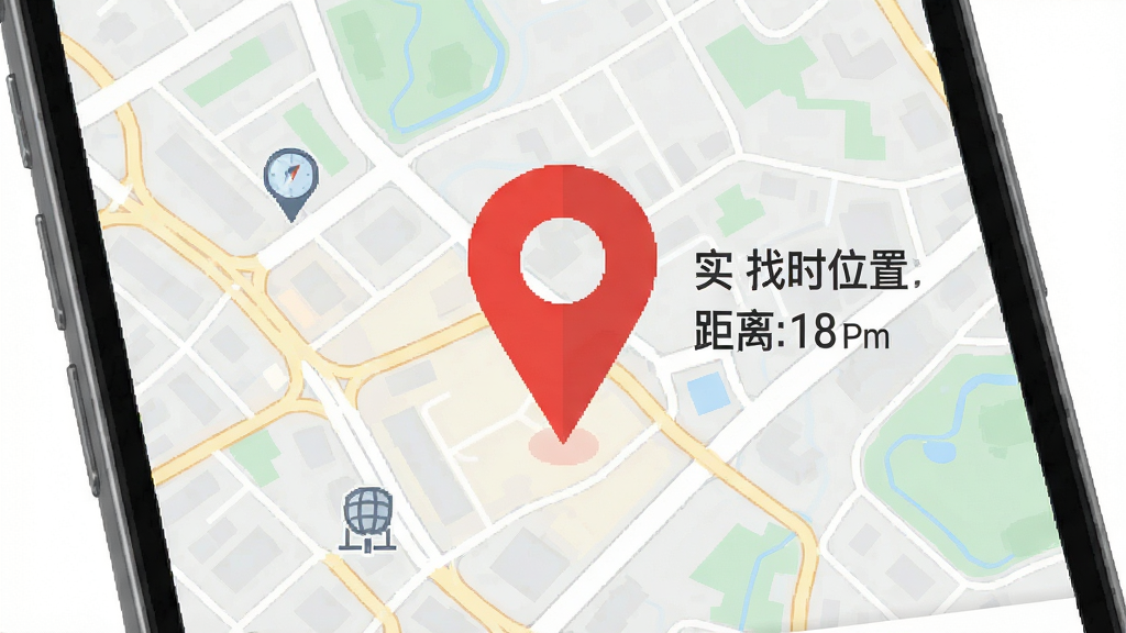 �ֻ����˿��ٶ�λʵʱλ�ò鿴���棬����չʾһ�ų��е�ͼ����ͼ����һ����Ŀ�ĺ�ɫ��λ��ǣ��Ա���ʾ������Ϣ������ִ���ƽ����ϸ�ڰ�����·������ر�ͼ�꣬���������ɾ����޶���Ԫ��